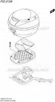 ACHTER CARRIER (OPTIONAL) voor Suzuki INAZUMA 250 2015