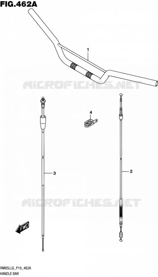 STUUR Suzuki MOTO 85 RM 2016  RM85L L6 (P19)