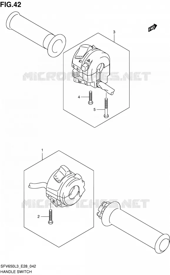 SCHAKELAARS Suzuki MOTO 650 GLADIUS 2013  SFV650 L3 (E28)
