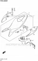 SEAT voor Suzuki GLADIUS 650 2014