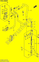 ACHTER HOOFDREMCILINDER voor Suzuki GLADIUS 650 2015