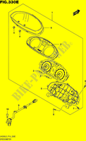 SNELHEIDSMETER (UH200AL5 P04) voor Suzuki BURGMAN 200 2015