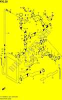 RADIATOR SLANG (VL1500BTL3 E03) voor Suzuki BOULEVARD 1500 2013