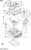 FRONT CILINDERKOP voor Suzuki INTRUDER 1500 2013