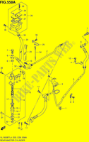 ACHTER HOOFDREMCILINDER voor Suzuki BOULEVARD 1500 2014