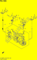 GASKLEPHUIS (VL1500BTL4 E03) voor Suzuki BOULEVARD 1500 2014