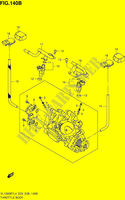 GASKLEPHUIS (VL1500BTL4 E28) voor Suzuki BOULEVARD 1500 2014