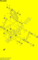 SCHOKBREKER AANEENSCHAKELING (VL1500BTL4 E33) voor Suzuki BOULEVARD 1500 2014