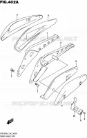 FRAME HANDGREEP (VZR1800L5 E43) voor Suzuki INTRUDER 1800 2015