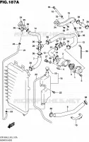 RADIATOR SLANG voor Suzuki INTRUDER 1800 2015