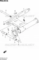 SWINGARM voor Suzuki INTRUDER 1800 2015