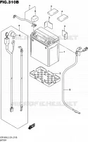 ACCU (VZR1800BZL5 E24) voor Suzuki INTRUDER 1800 2015