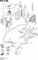 ELEKTRISCH (VZR1800BZL5 E24) voor Suzuki INTRUDER 1800 2015