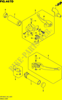 HANDGRIPS   LEVERS (VZR1800BZL5 E02) voor Suzuki INTRUDER 1800 2015