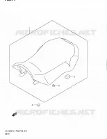SEAT voor Suzuki KINGQUAD 400 2011