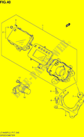 SNELHEIDSMETER (LT A400FZL3 P17) voor Suzuki KINGQUAD 400 2013