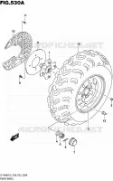 VOORWIEL (LT A400FL5 P28) voor Suzuki KINGQUAD 400 2015