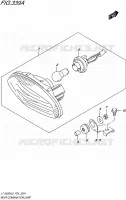 TAIL LIGHT ASSY voor Suzuki KINGQUAD 500 2016
