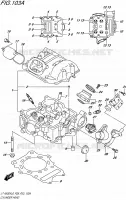 CILINDERKOP voor Suzuki KINGQUAD 500 2016