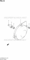 ALTERNATOR COVER voor Suzuki KINGQUAD 750 2012
