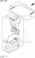 BENZINE POMP voor Suzuki KINGQUAD 750 2016