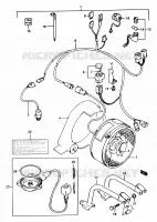 KOELVENTILATOR (OPTIONNEL) voor Suzuki OZARK 250 1997