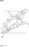 FRAME voor Suzuki QUADSPORT 90 2014