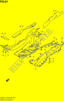 ONDERAANKLEDING (AN400L1 E03) voor Suzuki BURGMAN 400 2011