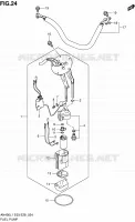 BENZINE POMP voor Suzuki BURGMAN 400 2011