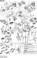 BEDRADING (AN400AL3 E24) voor Suzuki BURGMAN 400 2013