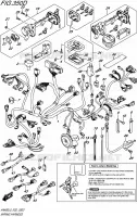 BEDRADING (AN400ZAL5 E02) voor Suzuki BURGMAN 400 2015