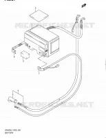 ACCU (AN400L1 E02) voor Suzuki BURGMAN 400 2011