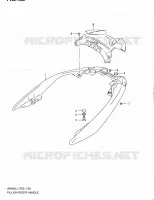 BACKREST (AN400L1 E02) voor Suzuki BURGMAN 400 2011