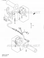GRIP HEATER (AN400ZAL1 E02) voor Suzuki BURGMAN 400 2011