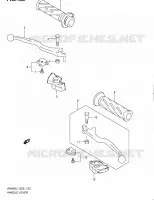 HANDGRIPS   LEVERS (AN400AL1 E19) voor Suzuki BURGMAN 400 2011