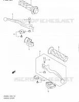 HANDGRIPS   LEVERS (AN400L1 E19) voor Suzuki BURGMAN 400 2011