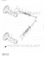 NOKKENAS   VALVES voor Suzuki BURGMAN 400 2011