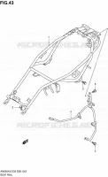 ONDERSTE FRAME voor Suzuki BURGMAN 650 2010