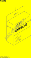 BRAKE REBUILD KIT voor Suzuki BURGMAN 650 2011