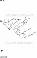 ONDERAANKLEDING voor Suzuki BURGMAN 650 2014