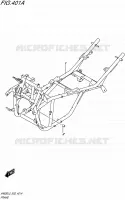 FRAME voor Suzuki BURGMAN 650 2015