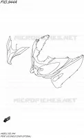 FRONT KUIP (OPTIONAL) voor Suzuki BURGMAN 650 2015