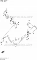 FUEL EVAP SYSTEM (DL650XAL5 E33) voor Suzuki V-STROM 650 2015