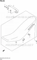 SEAT voor Suzuki DR-Z 400 2010