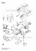 BEDRADING voor Suzuki DR-Z 400 2010