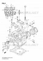 CILINDERKOP voor Suzuki DR-Z 400 2010