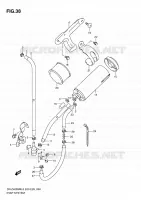 FUEL EVAP SYSTEM (E33) voor Suzuki DR-Z 400 2010