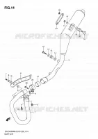GELUIDDEMPER voor Suzuki DR-Z 400 2010