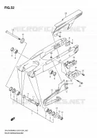 SWINGARM voor Suzuki DR-Z 400 2010