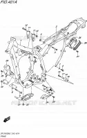 FRAME voor Suzuki DR-ZSM 400 2017